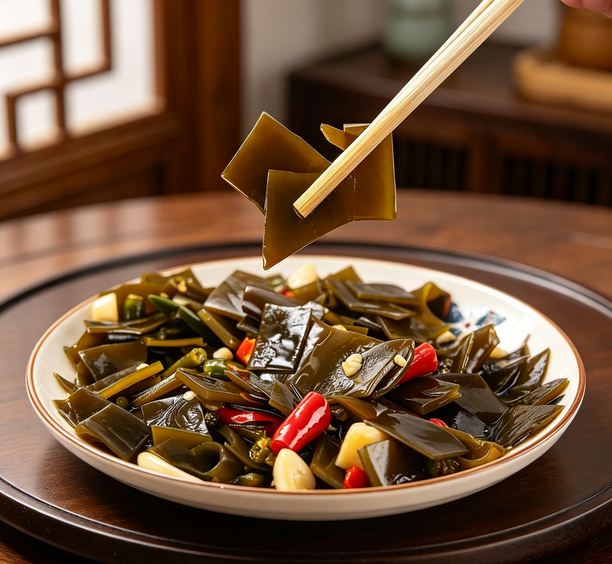 Spicy Seaweed Delight